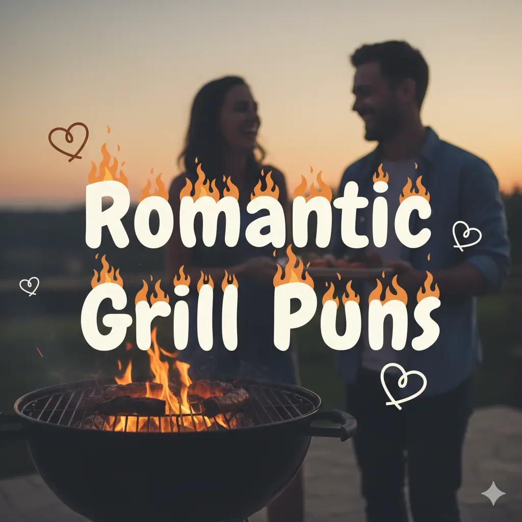 Romantic Grill Puns