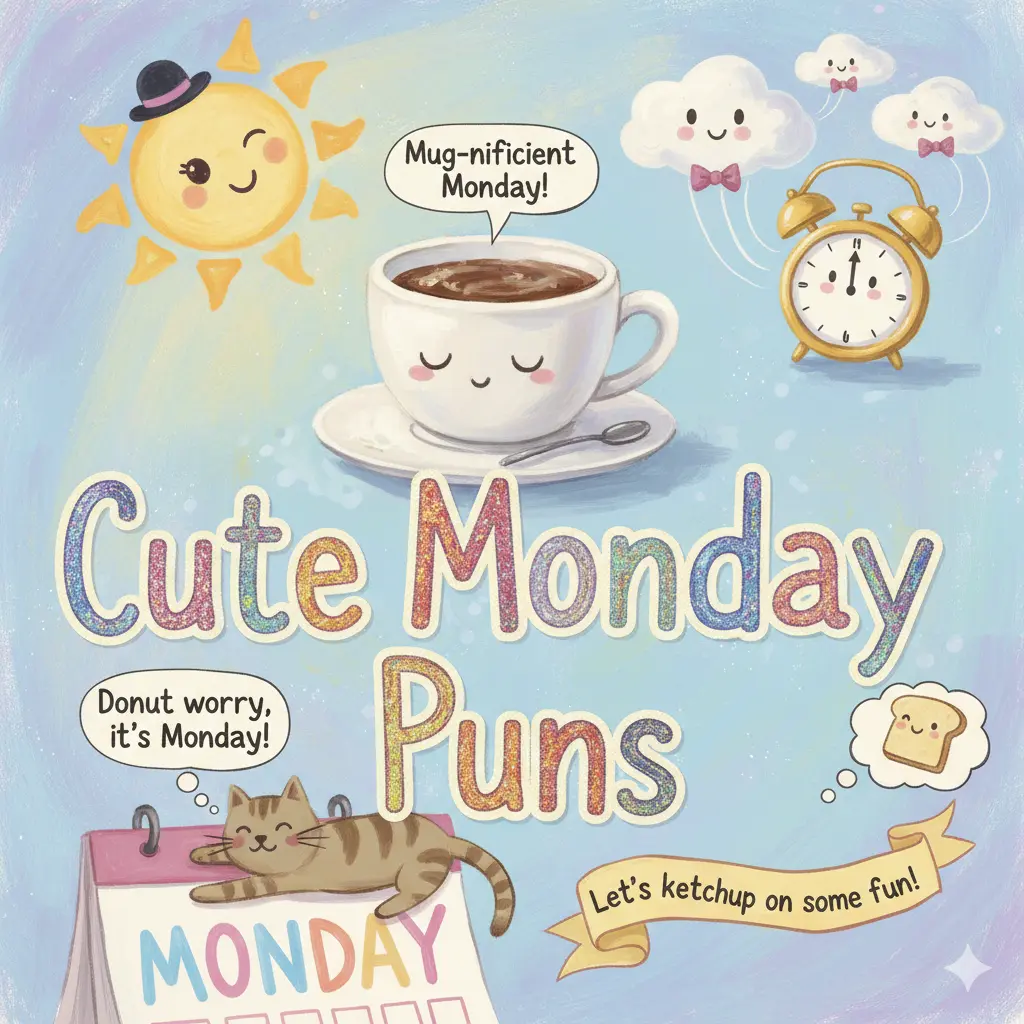Cute Monday Puns