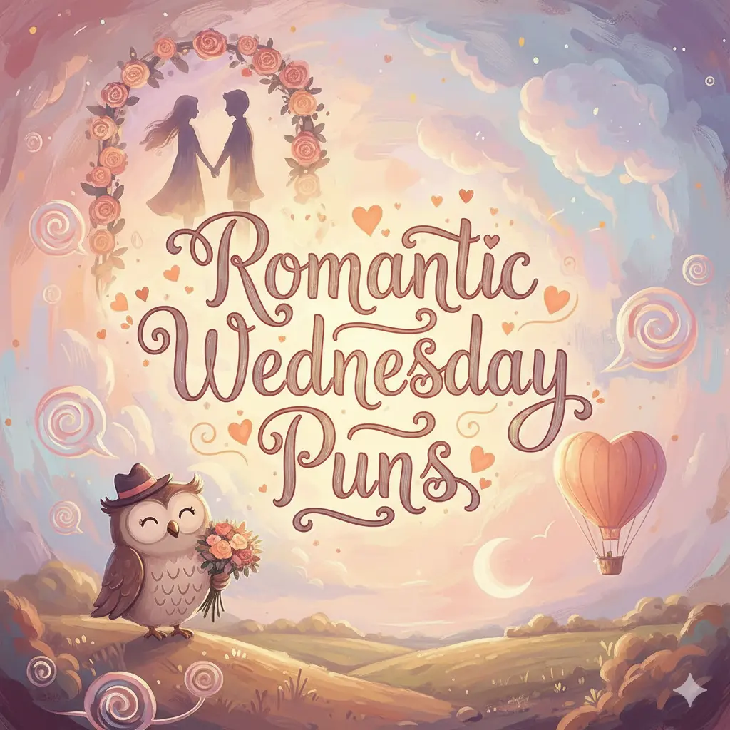 Romantic Wednesday Puns 