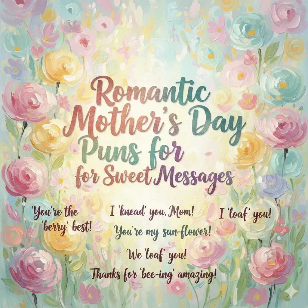 Romantic Mother’s Day Puns for Sweet Messages