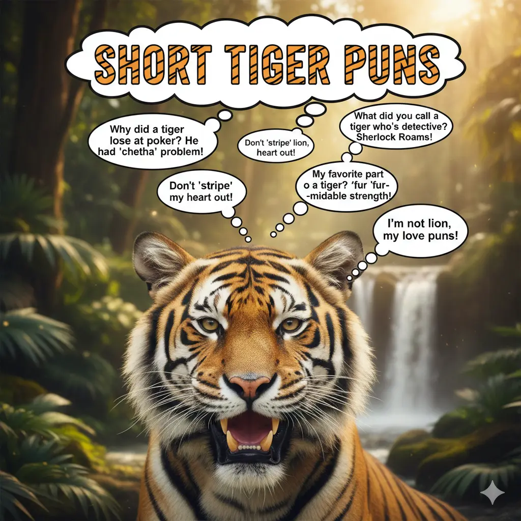 Short Tiger Puns