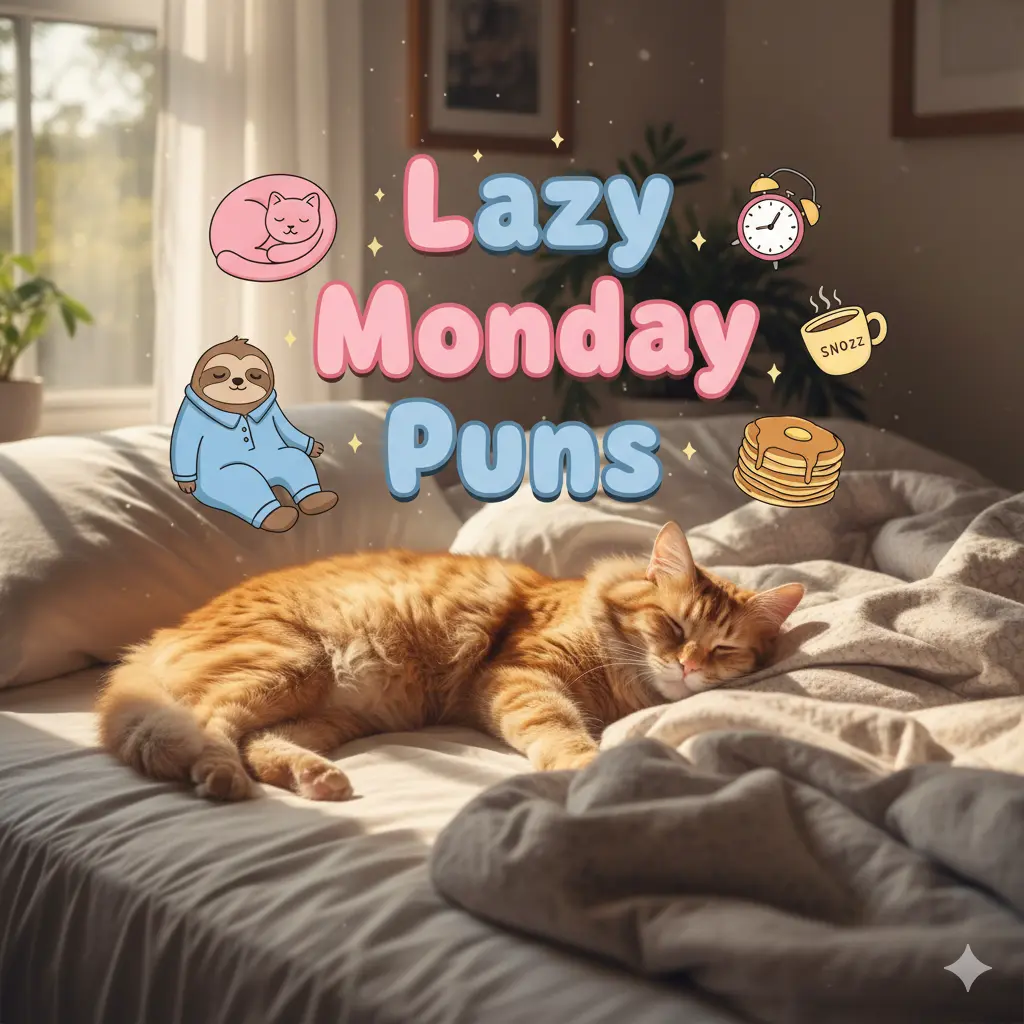 Lazy Monday Puns