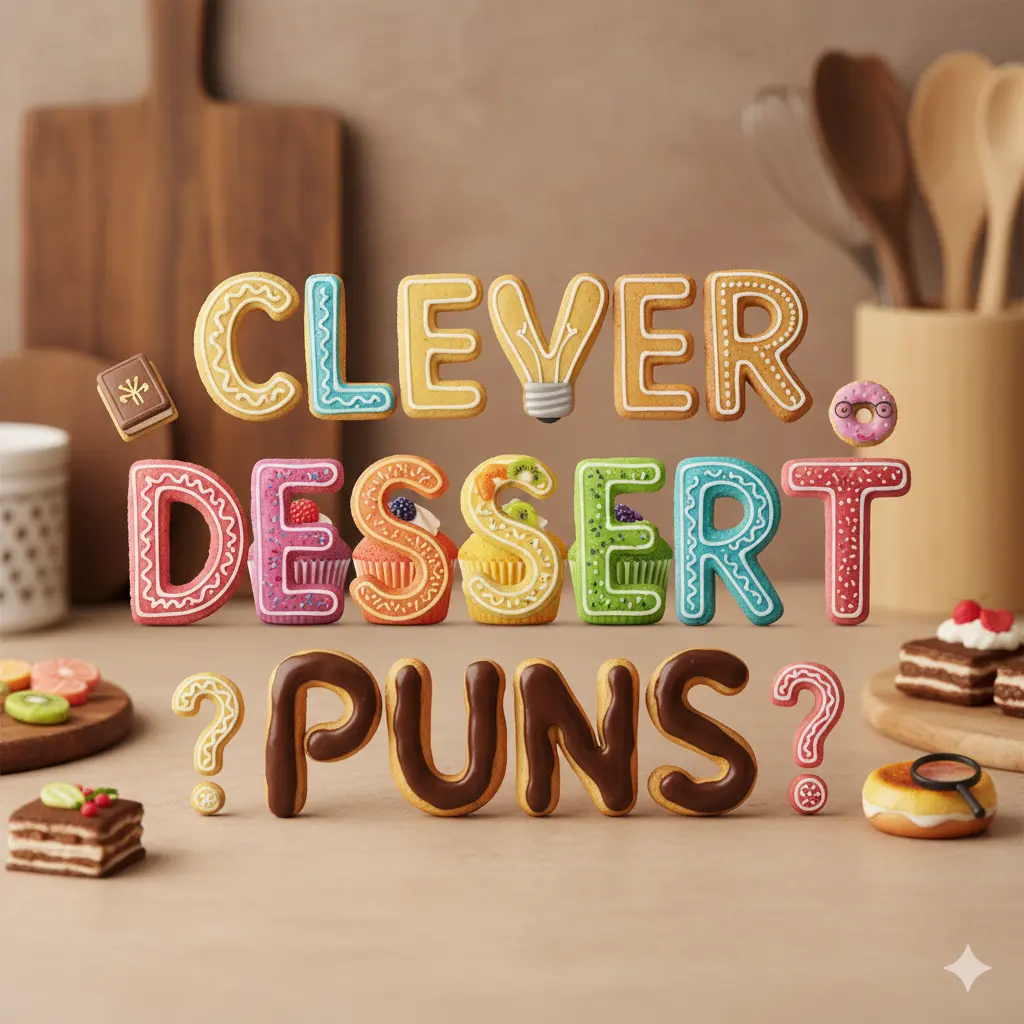 Clever Dessert Puns