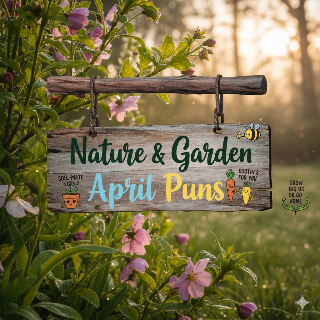 Nature & Garden April Puns