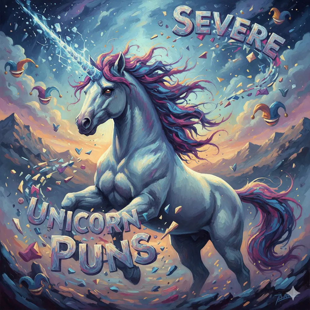 Severe Unicorn Puns