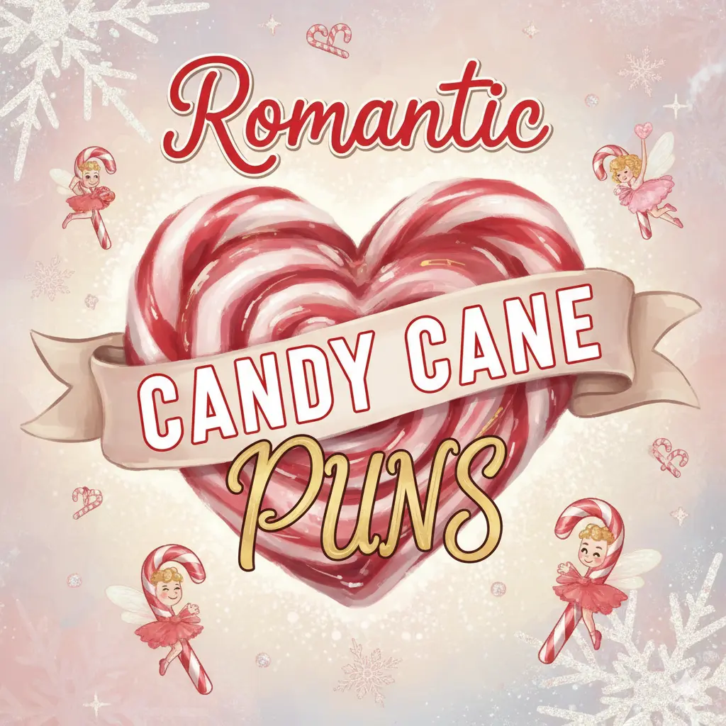 Romantic Candy Cane Puns