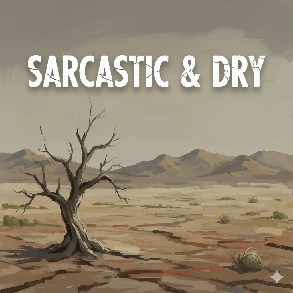 Sarcastic & Dry