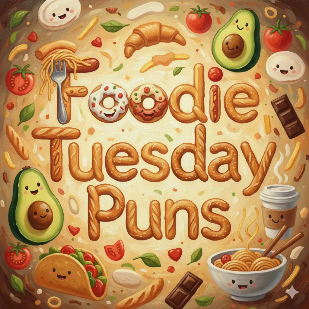  Foodie Tuesday Puns