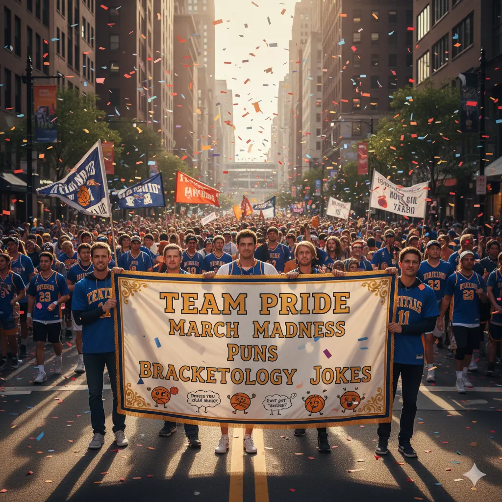 Team Pride March Madness Puns