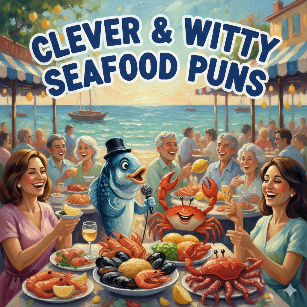 Clever & Witty Seafood Puns