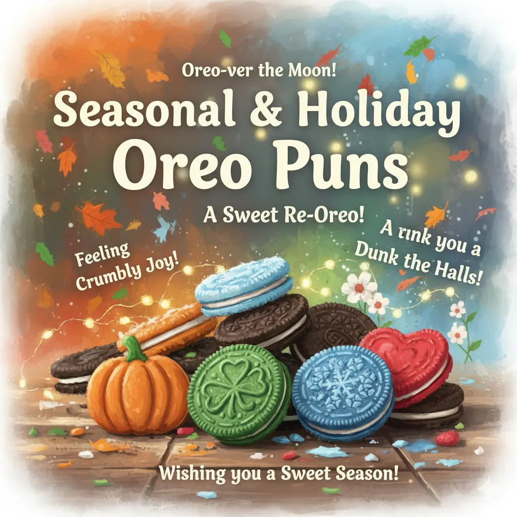 Seasonal & Holiday Oreo Puns