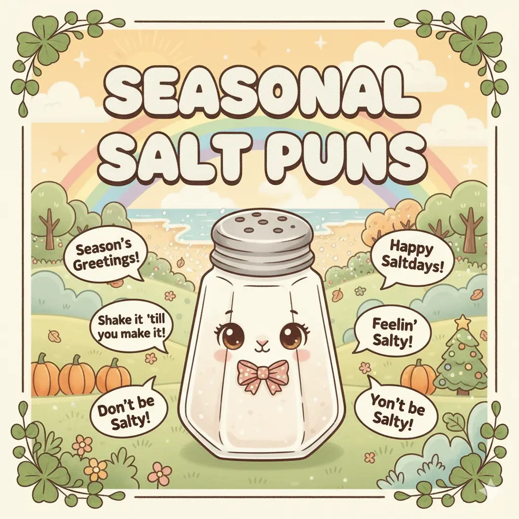 Seasonal Salt Puns