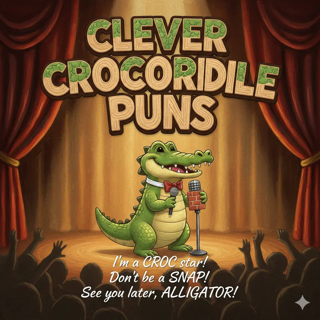 Clever Crocodile Puns