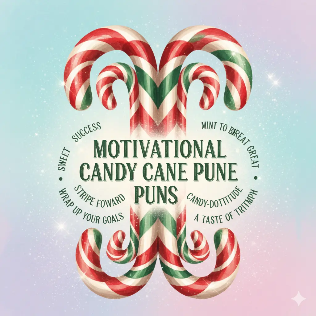 Motivational Candy Cane Puns
