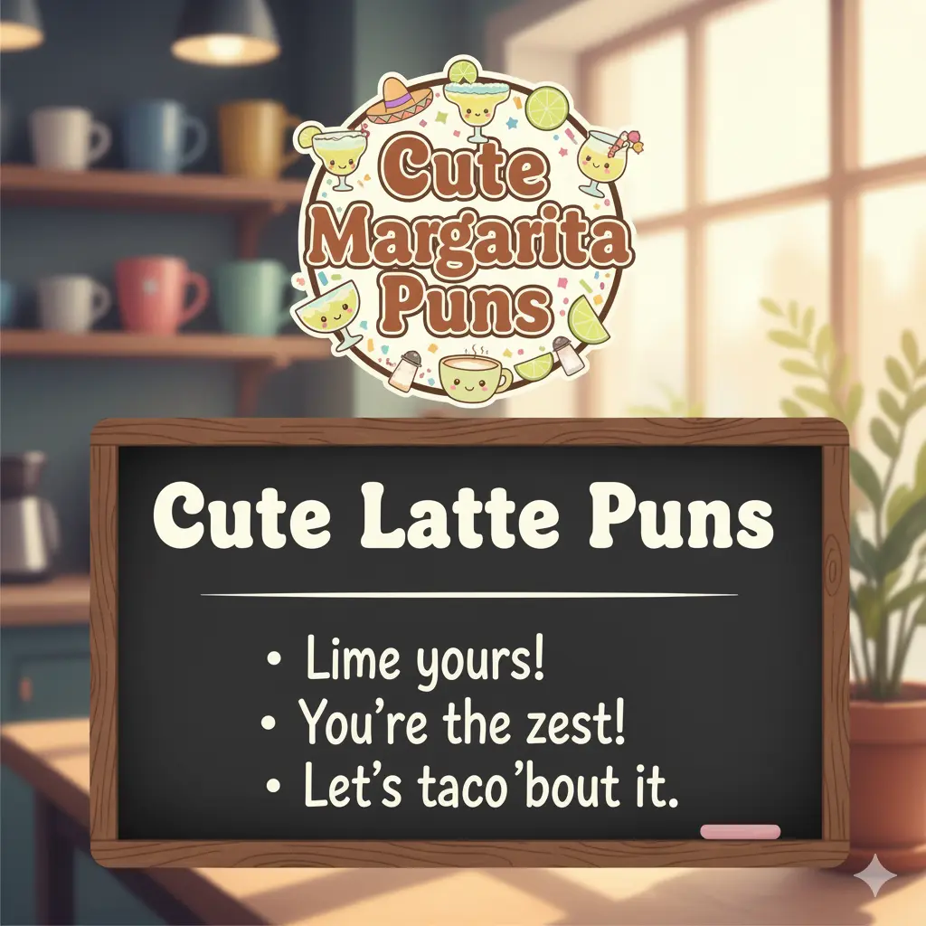 Cute Margarita Puns