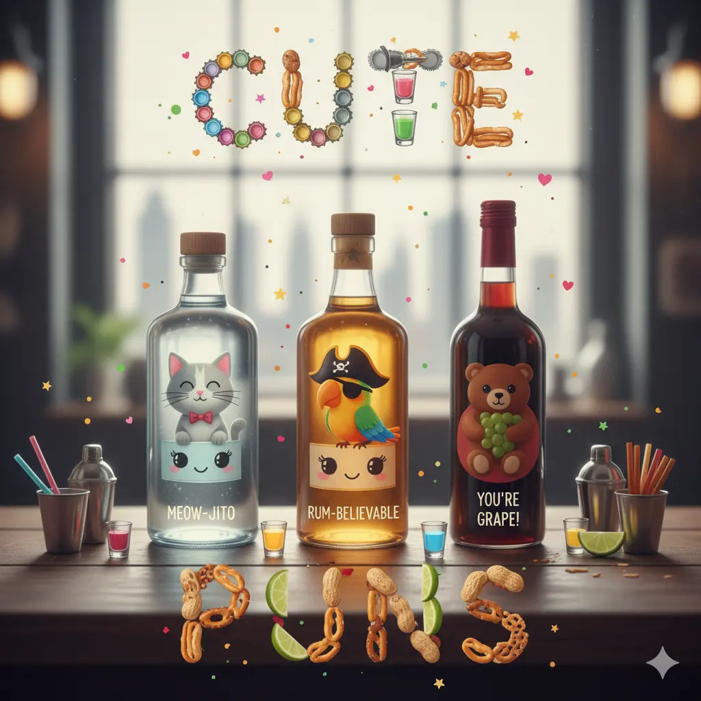 Cute Alcohol Puns