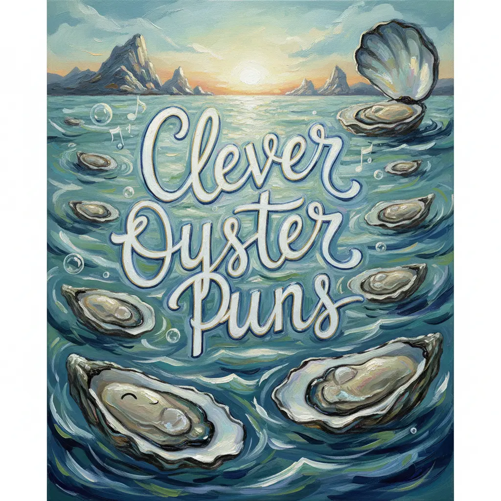 Clever Oyster Puns