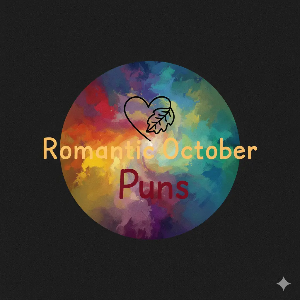 Romantic October Puns