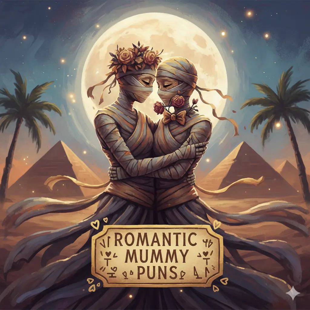 Romantic Mummy Puns