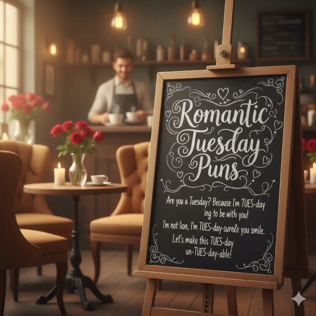 Romantic Tuesday Puns