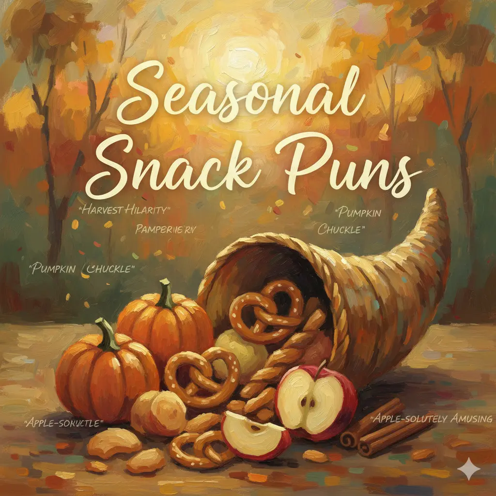 Seasonal Snack Puns