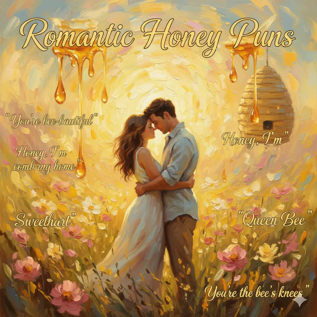  Romantic Honey Puns