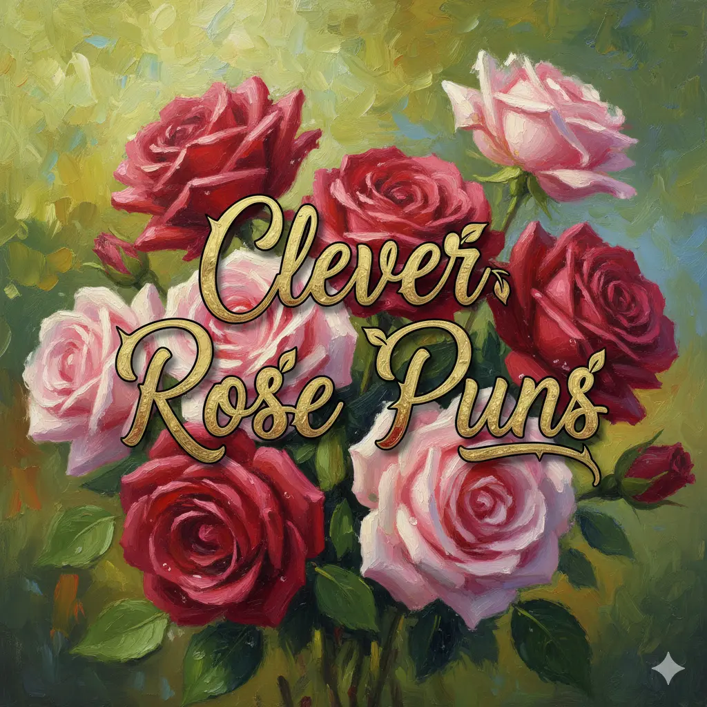 Clever Rose Puns