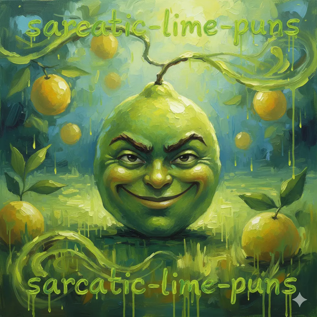 Sarcastic Lime Puns