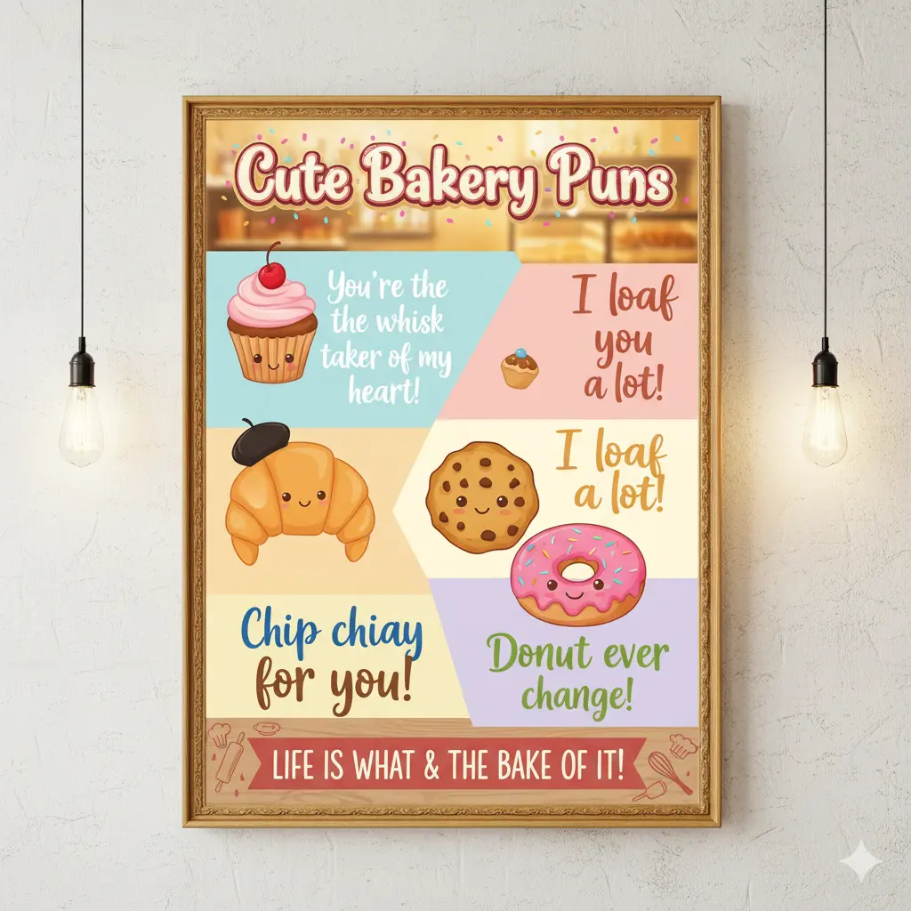 Cute Bakery Puns