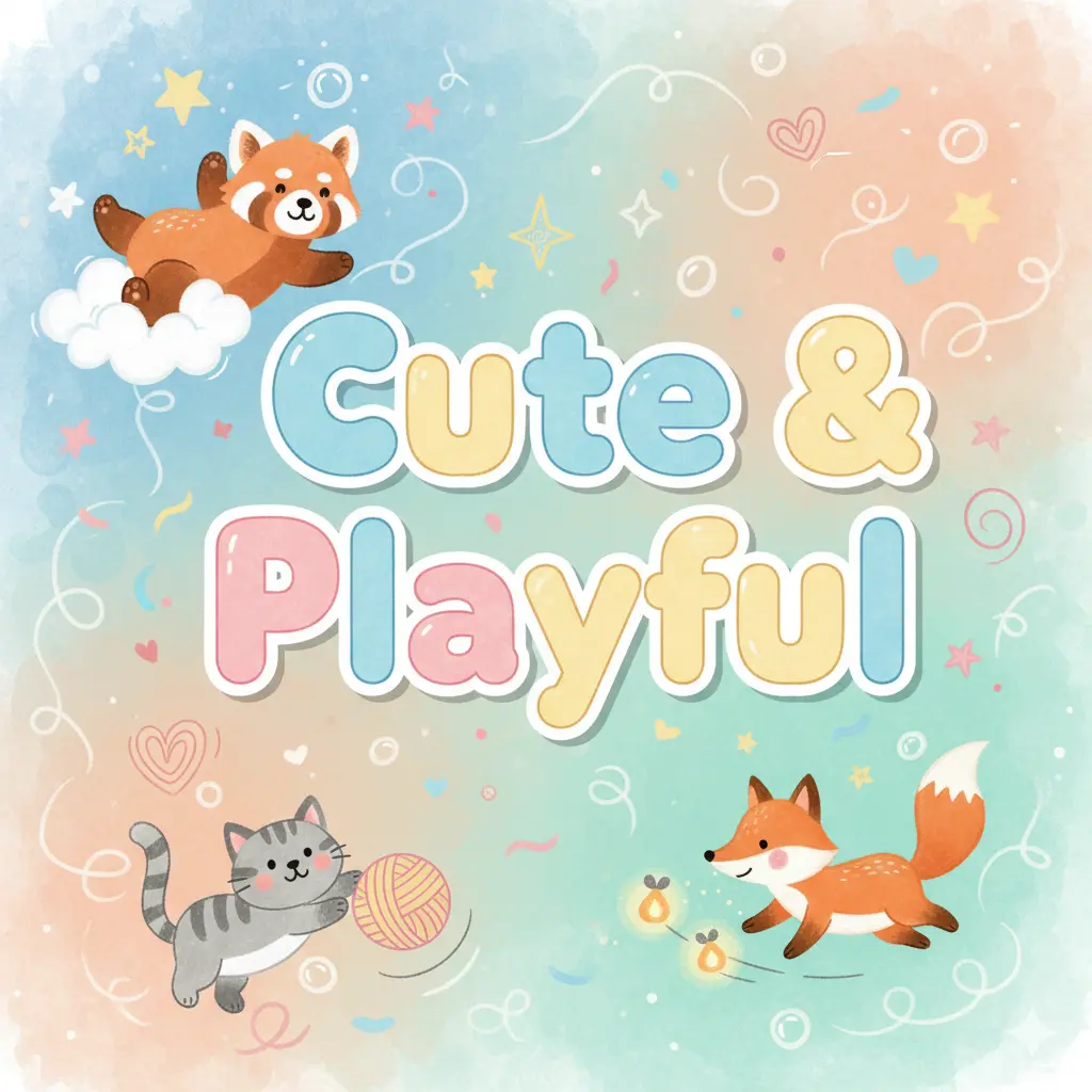 Cute & Playful