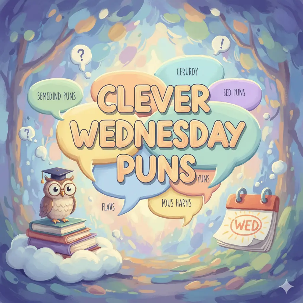 Clever Wednesday Puns