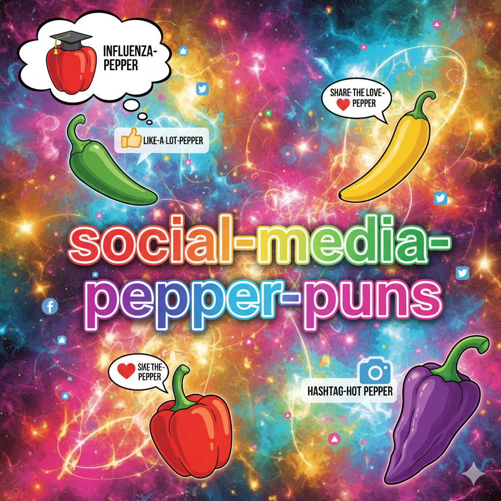 Social Media Pepper Puns