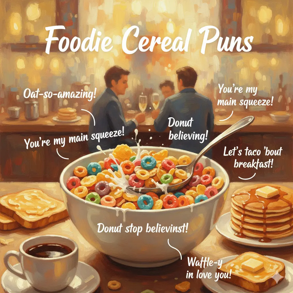 Foodie Cereal Puns