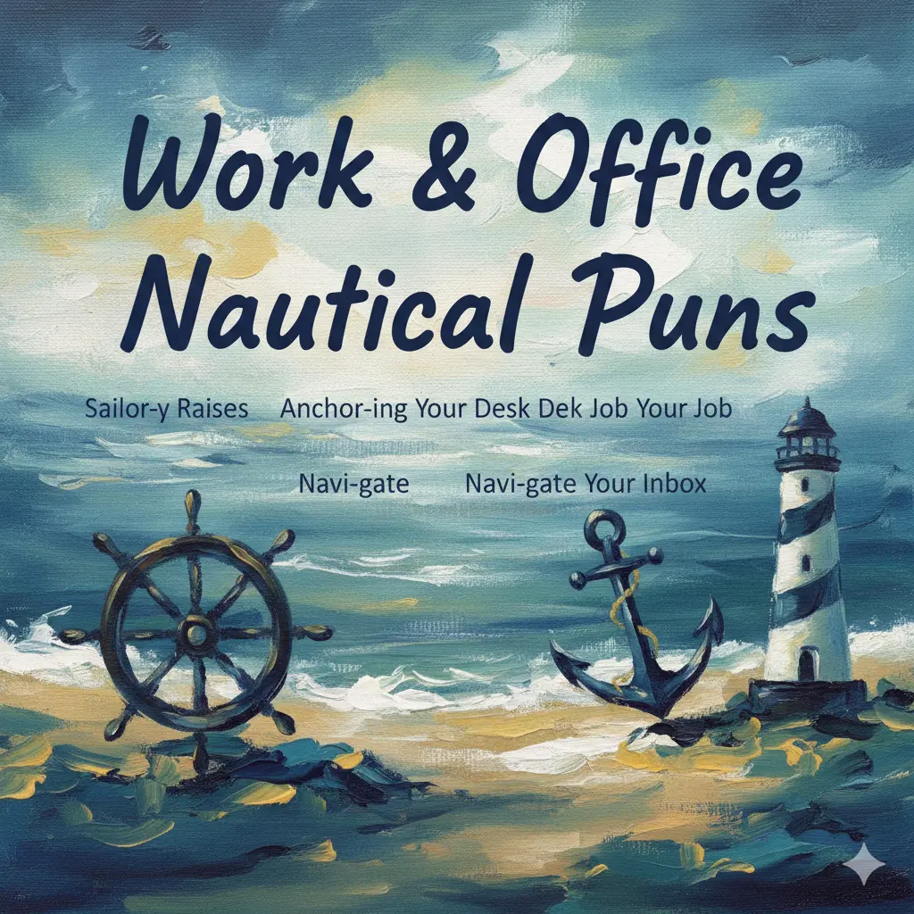 Work & Office Nautical Puns