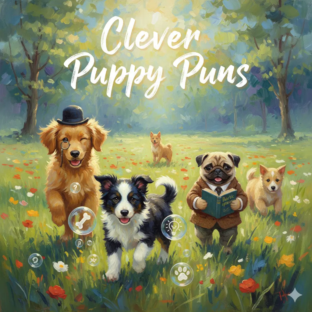 Clever Puppy Puns