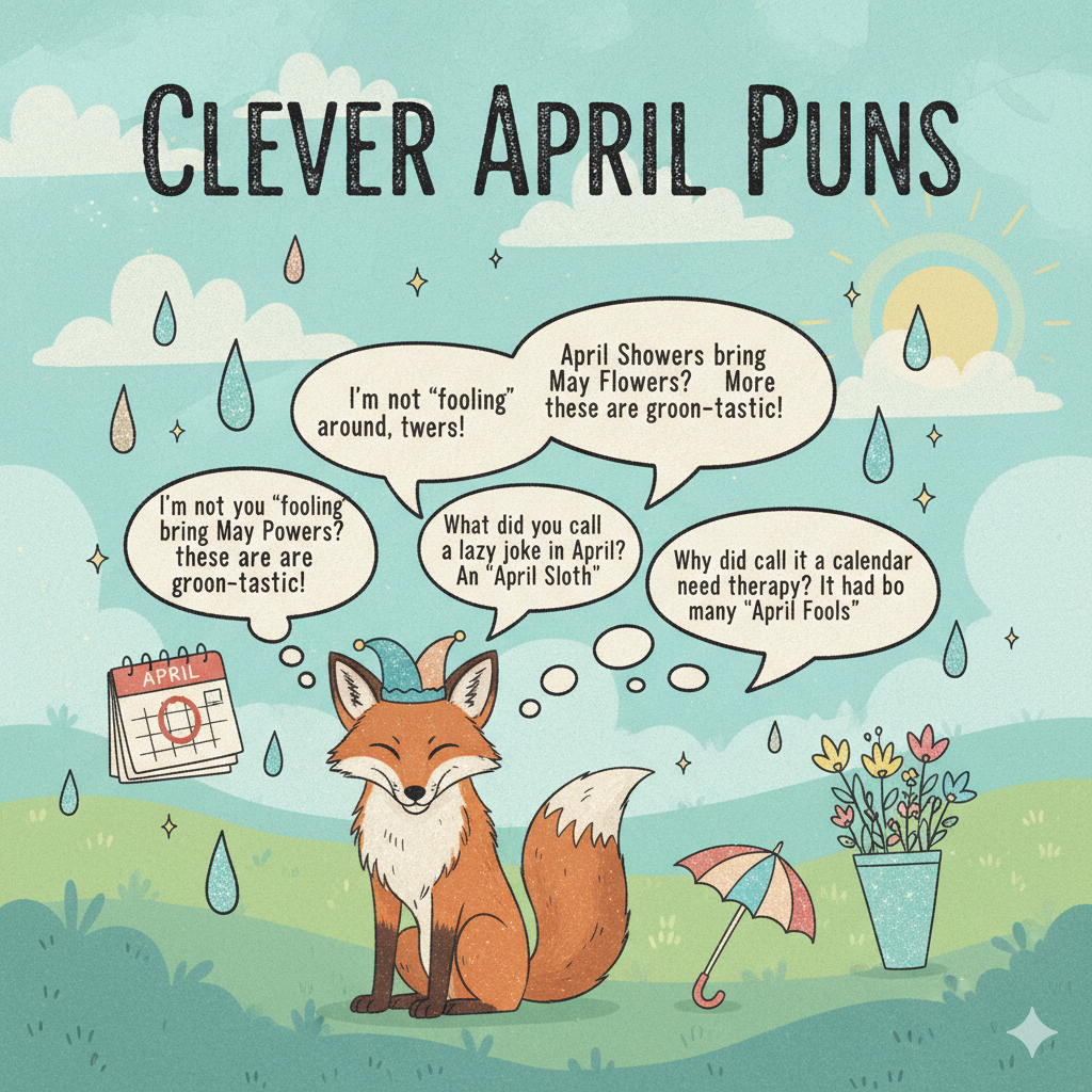 Clever April Puns
