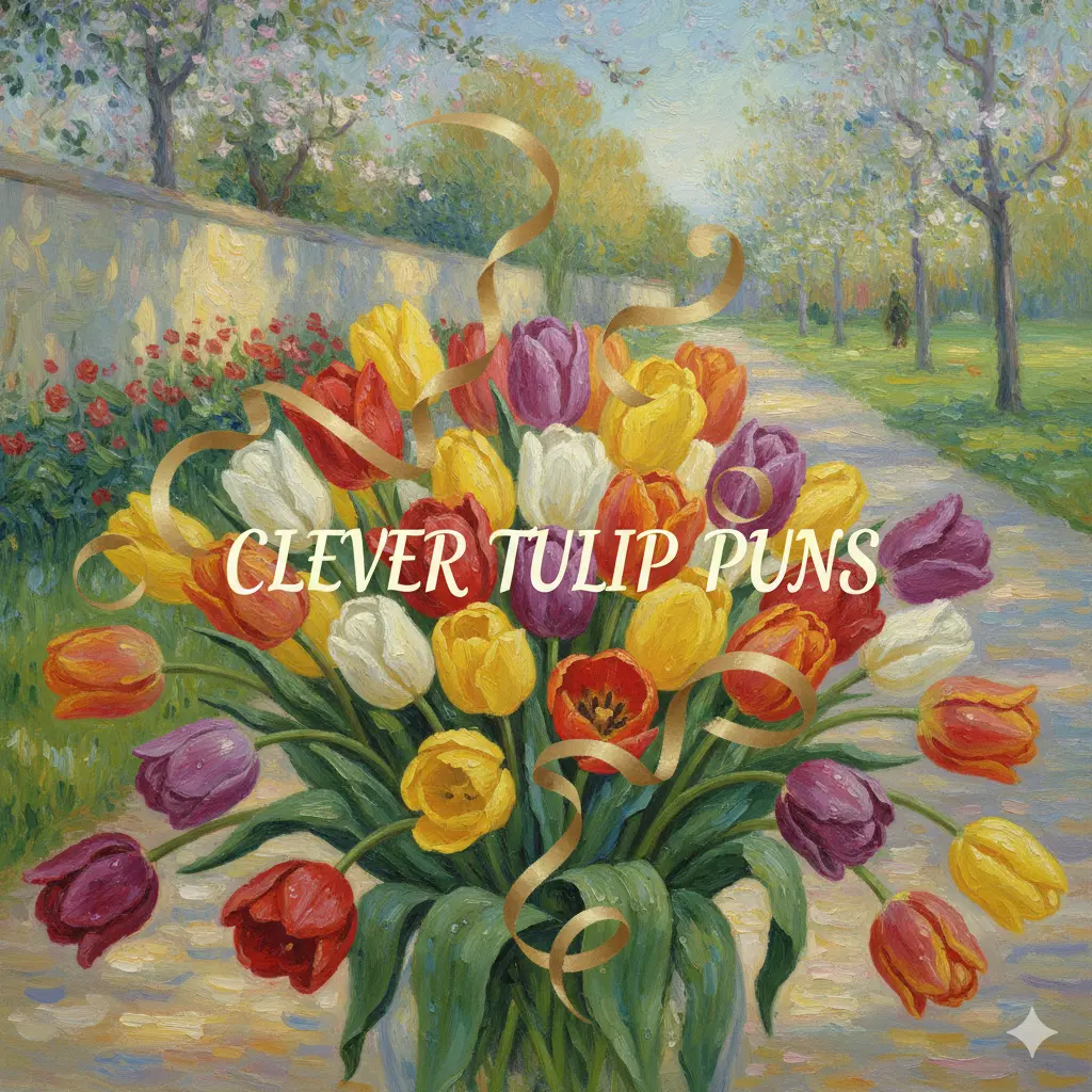 Clever Tulip Puns