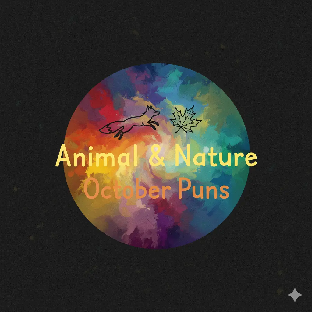 Animal & Nature October Puns