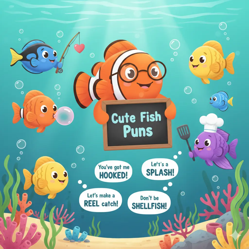 Cute Fish Puns