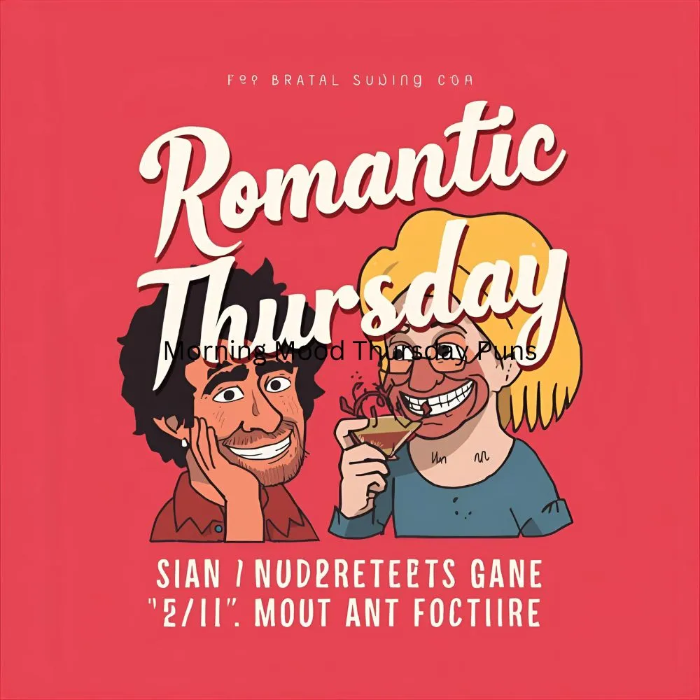 Romantic Thursday Puns