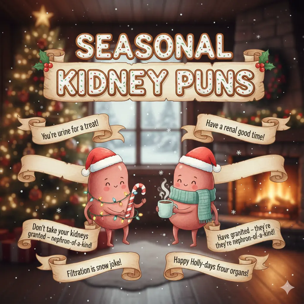 Seasonal Kidney Puns