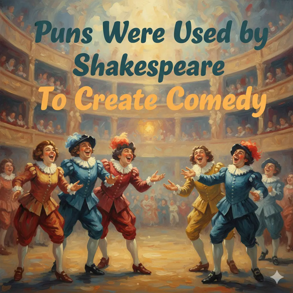 Puns Were Used by Shakespeare To Create Comedy