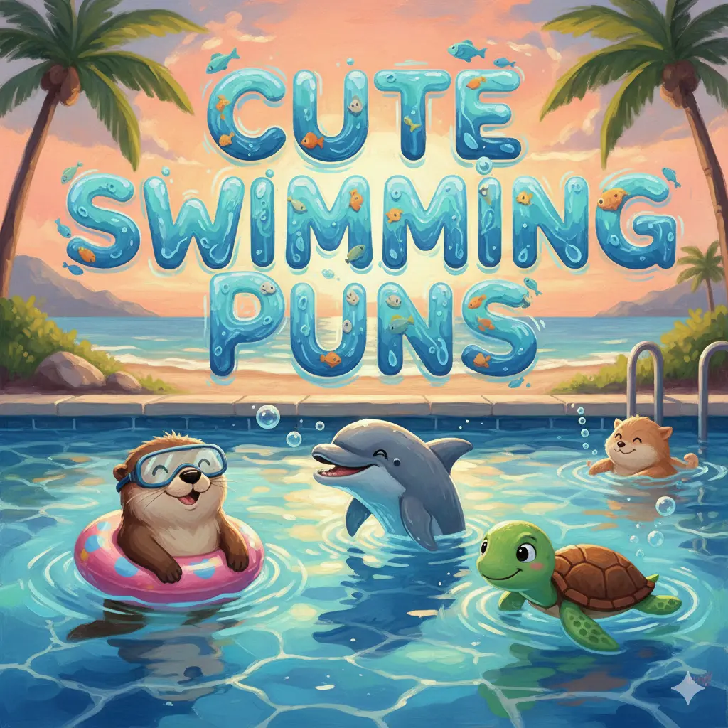 Cute Swimming Puns
