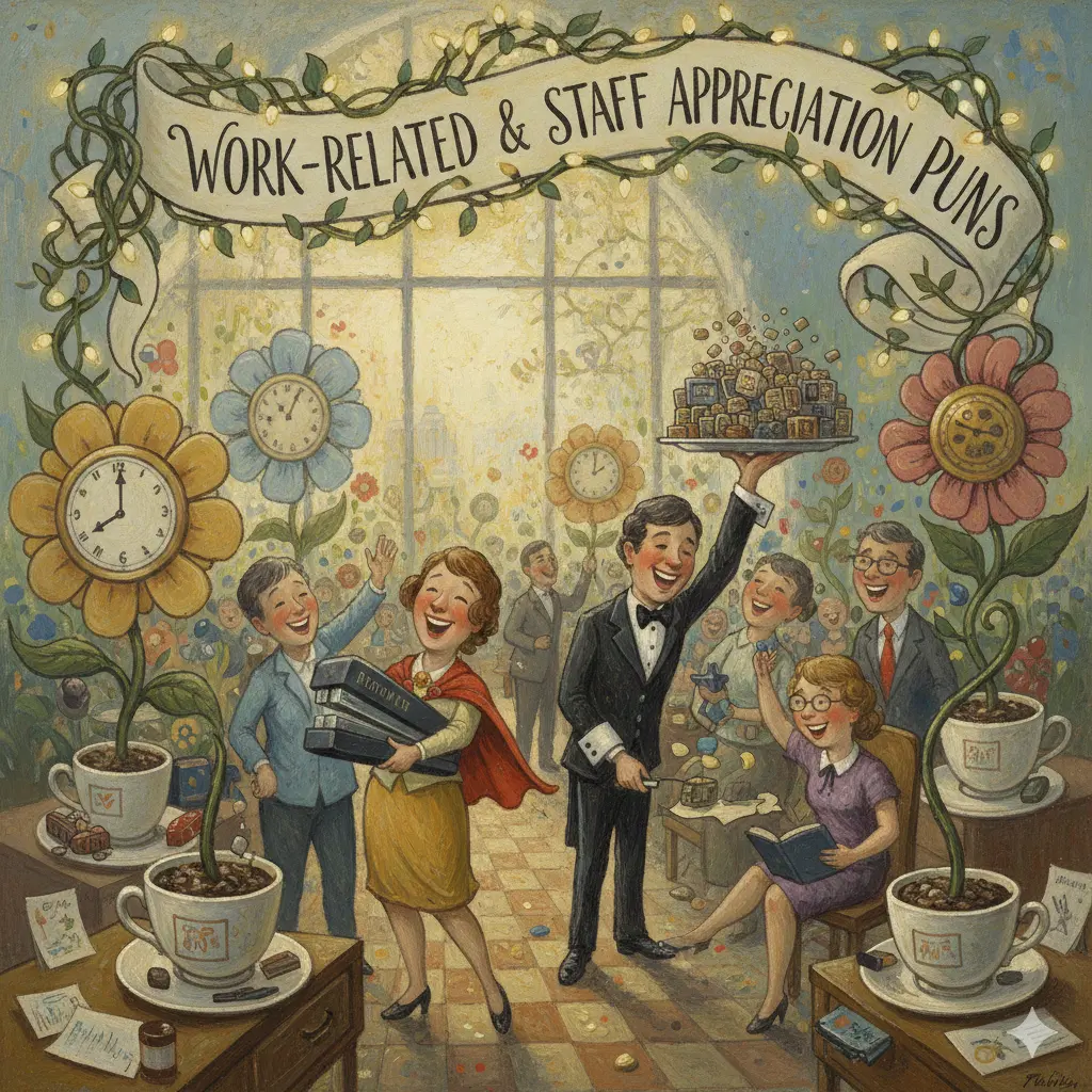 Work-Related & Staff Appreciation Puns