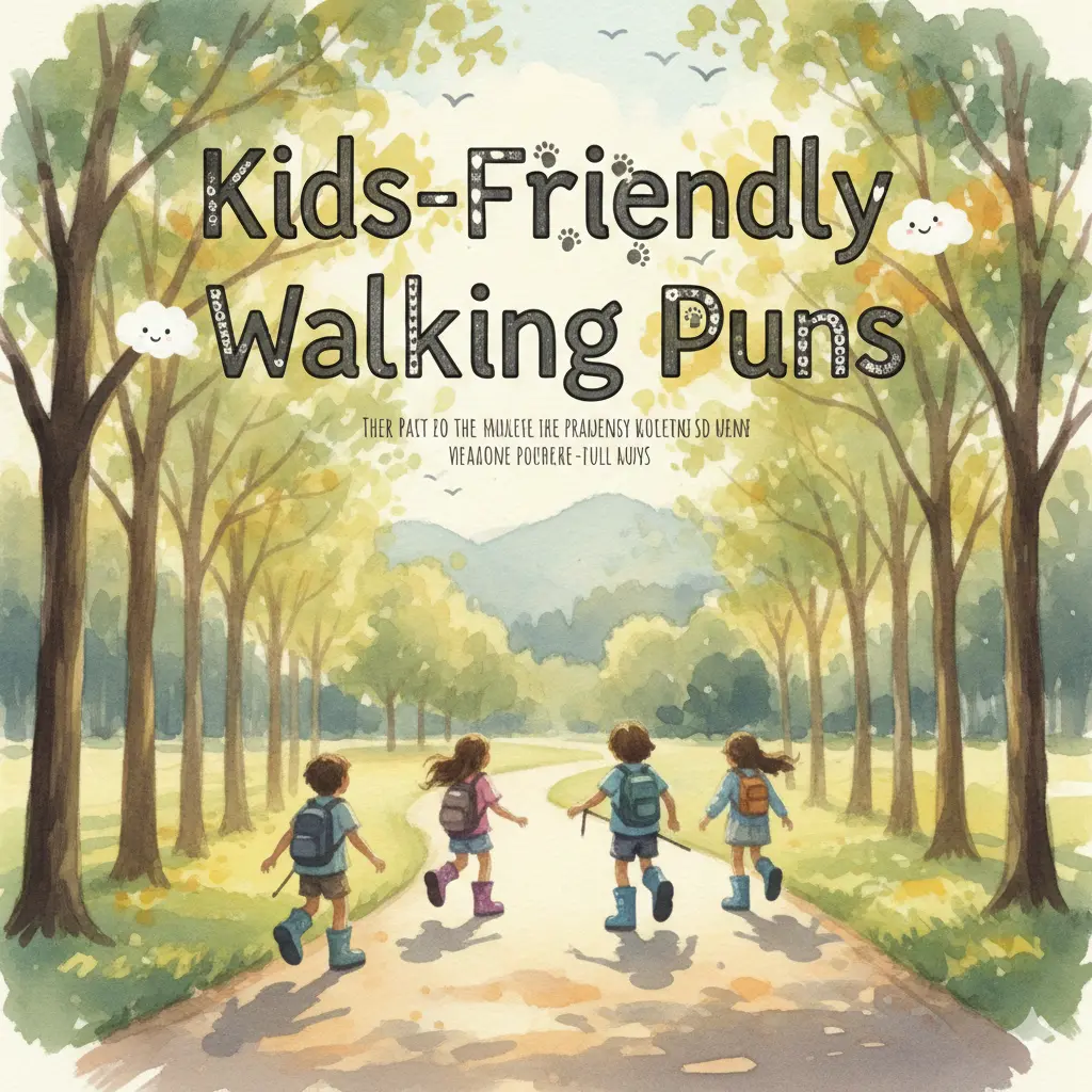 Kids-Friendly Walking Puns