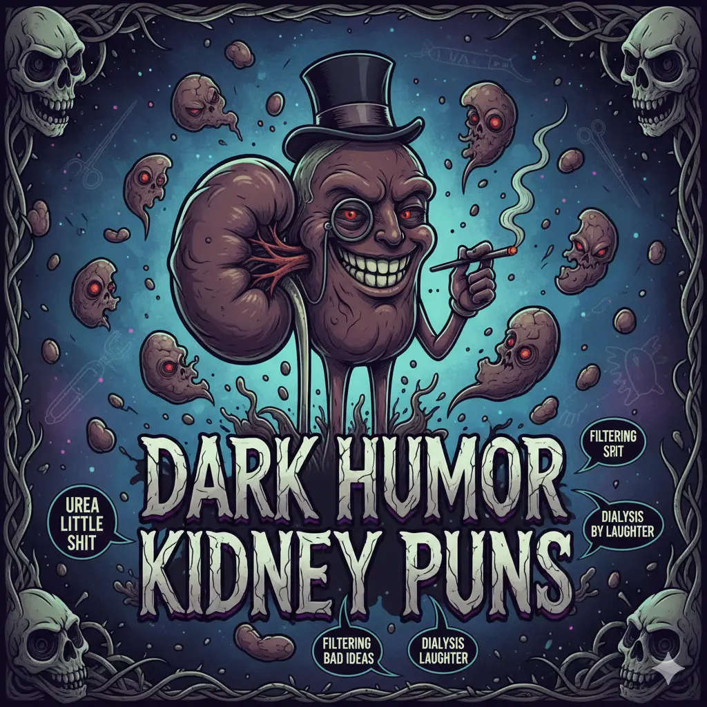Dark Humor Kidney Puns