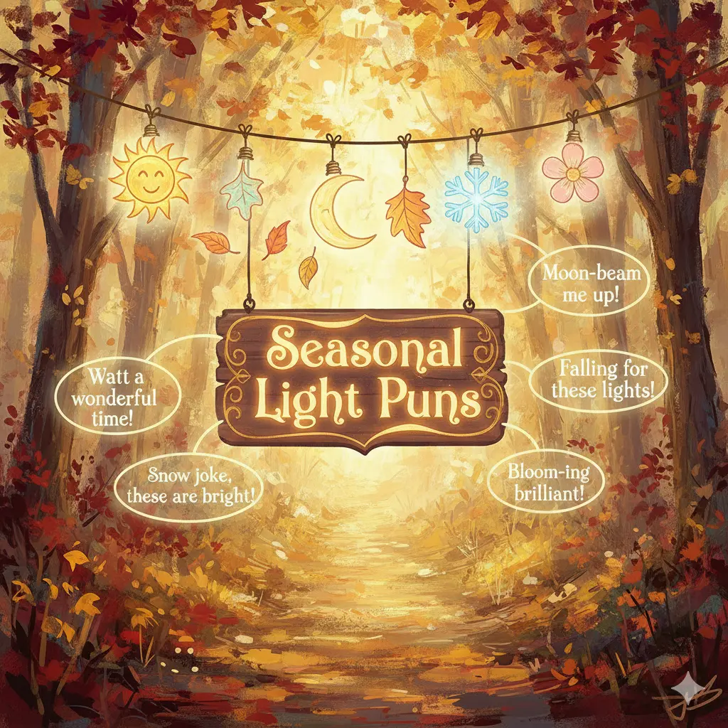 Seasonal Light Puns