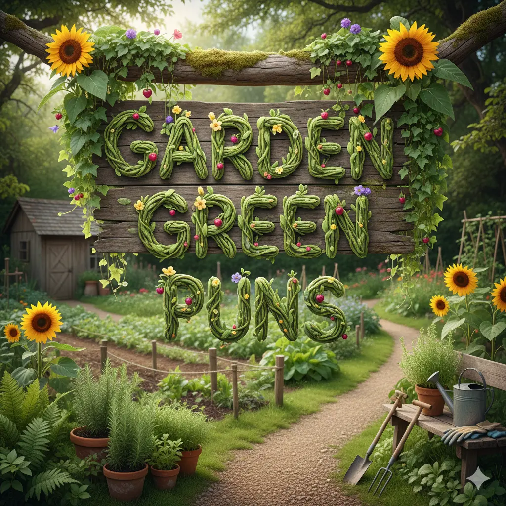 Garden Green Puns