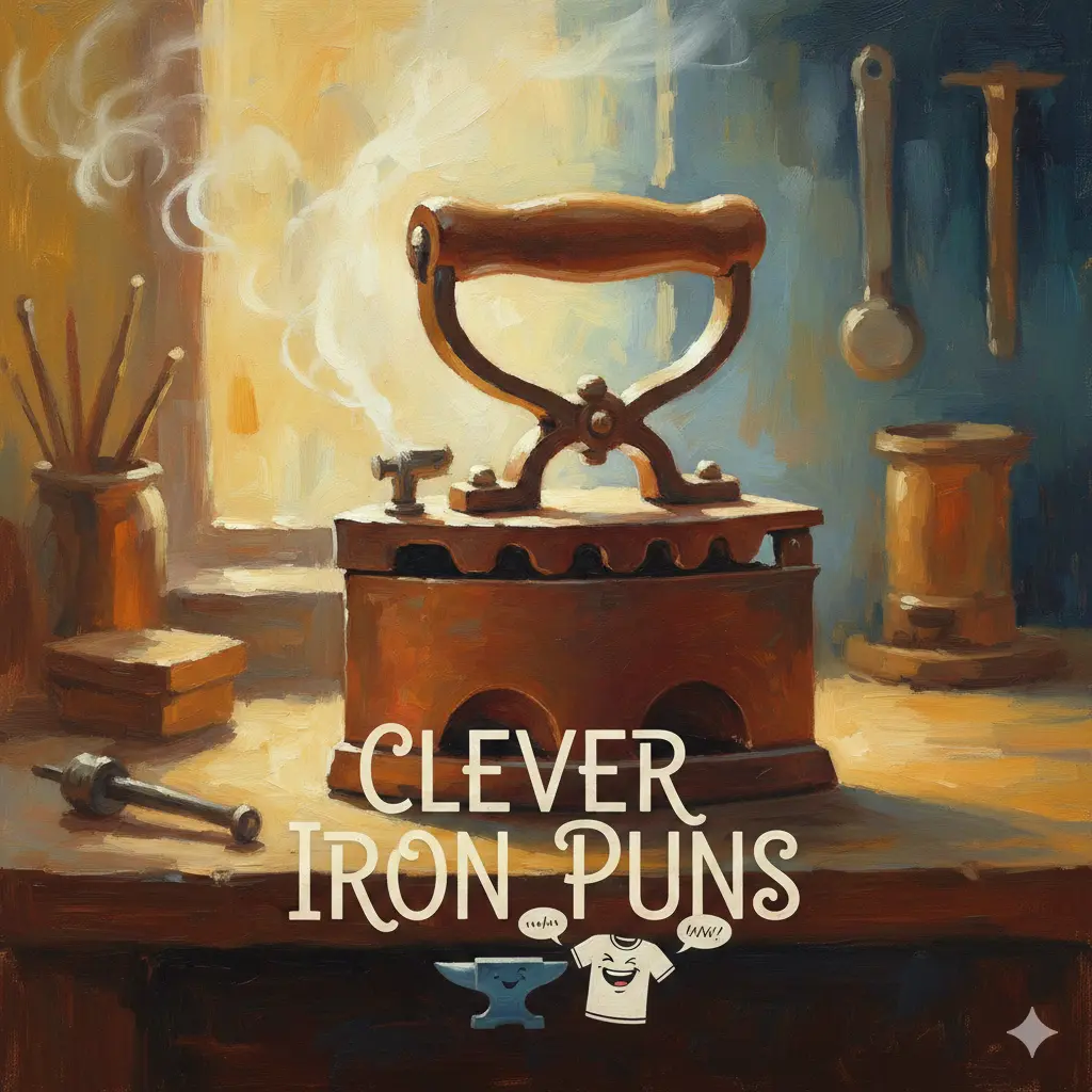  Clever Iron Puns
