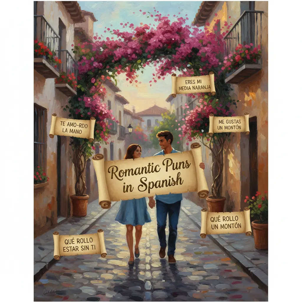  Romantic Puns in Spanish